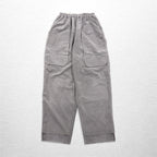 CLASS PUNCHING ULTRASUEDE TROUSERS Easy Pants L Gray ARTFICIAL LEATHER Made in Japan