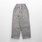 CLASS PUNCHING ULTRASUEDE TROUSERS Easy Pants L Gray ARTFICIAL LEATHER Made in Japan