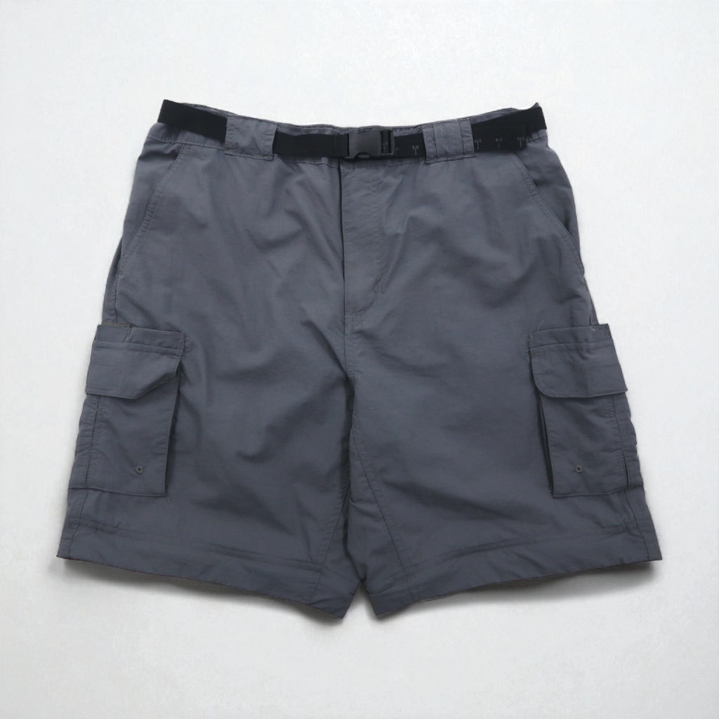 MAGELLAN OUTDOORS アウトドア 2WAY コンバーチブル カーゴパンツ ショートパンツ L ナイロン 防水 FISH GEAR
