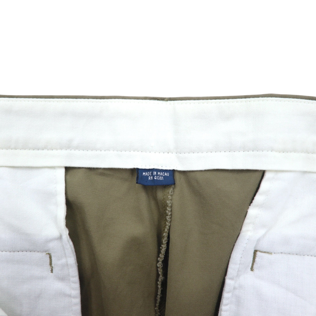 Polo by Ralph Lauren 90s Tucked Chino Pants Size 36 Beige Cotton HAMMOND PANT
