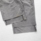 CLASS PUNCHING ULTRASUEDE TROUSERS Easy Pants L Gray ARTFICIAL LEATHER Made in Japan