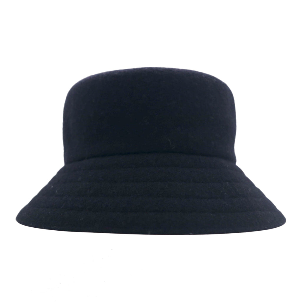 KANGOL Bucket Hat L Black Wool Lahinch K3191ST