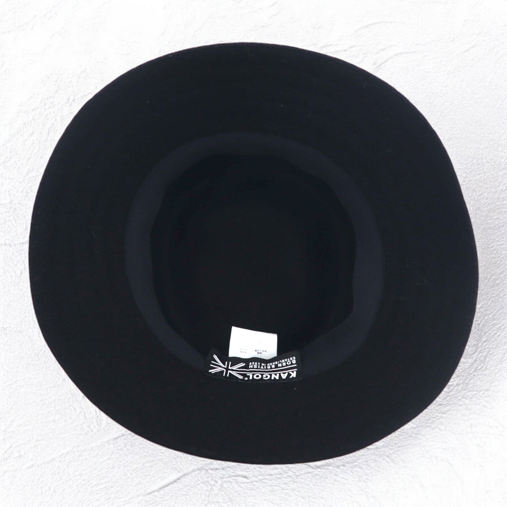 KANGOL Bucket Hat L Black Wool Lahinch K3191ST
