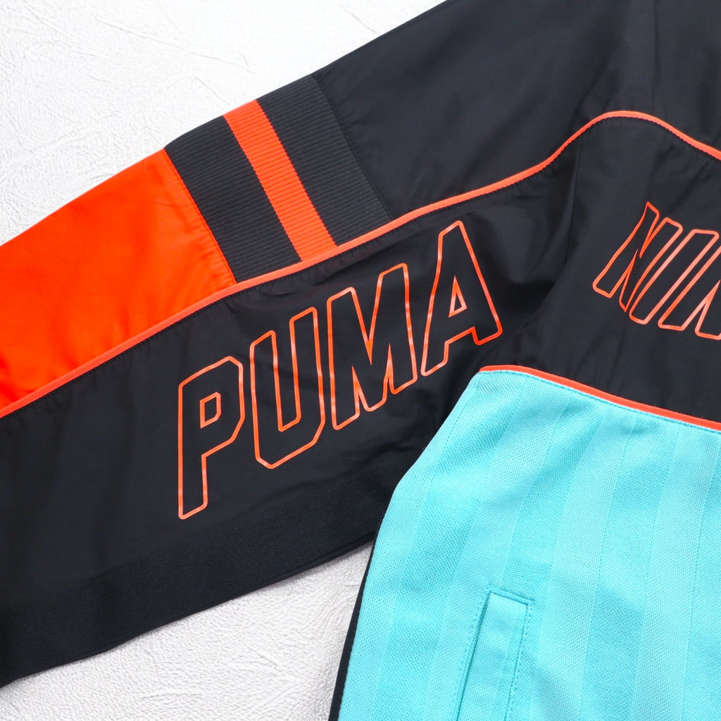 PUMA Track Jacket Jersey L Multicolor WOVEN JACKET-BLUE TURQUOISE 596035-35