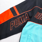 PUMA Track Jacket Jersey L Multicolor WOVEN JACKET-BLUE TURQUOISE 596035-35