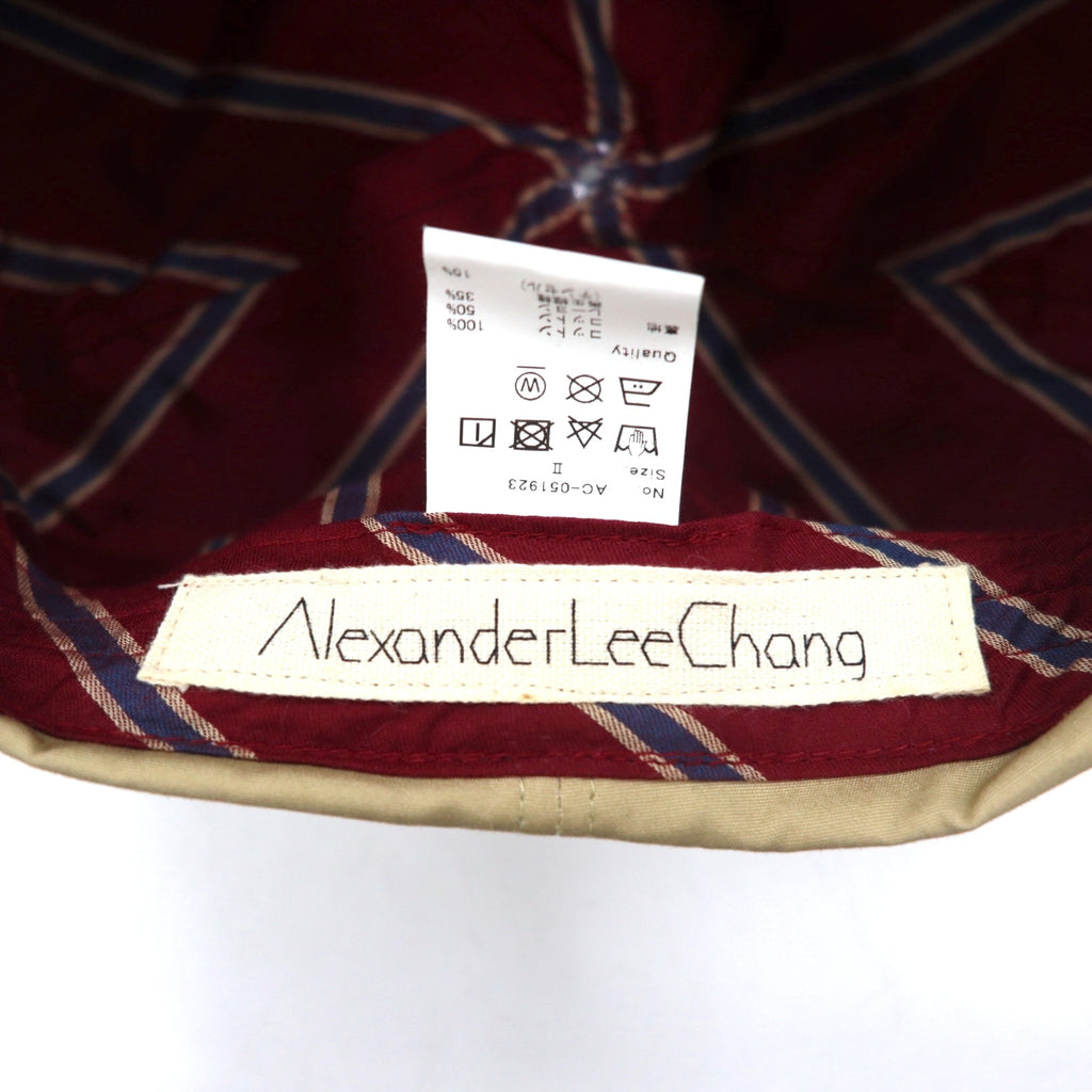 Alexander Lee Chang Beret Beige Cotton AC-051923 Made in Japan