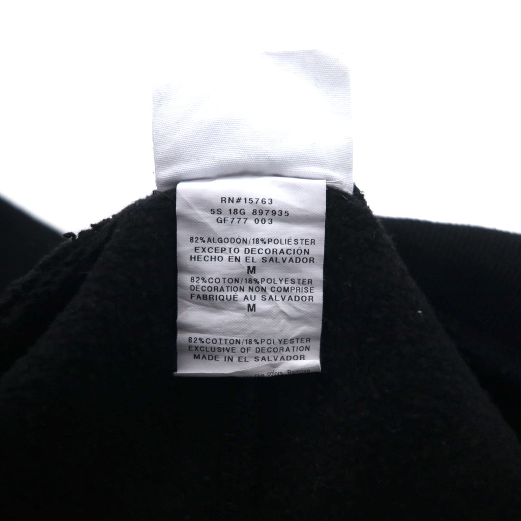 Champion Reverse Weave Sweatpants L Black Script Logo Blue Single Tag Reprint Made in El Salvador