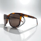 Brooks Brothers Wellington Sunglasses, Brown Tortoiseshell, Square, BB5052U, 606473, 56-18, 145mm, 3N, Unused