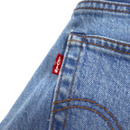 Levi's PREMIUM Big E Ankle Jeans Denim Pants Size 28 Blue Cotton 22861-0034