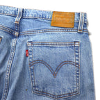 Levi's PREMIUM Big E Ankle Jeans Denim Pants Size 28 Blue Cotton 22861-0034