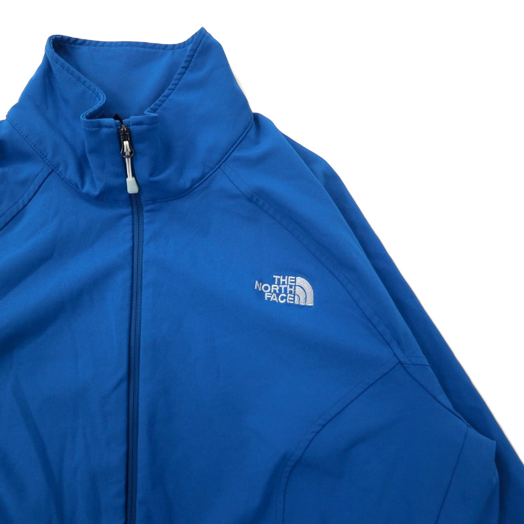 THE NORTH FACE ソフト シェル ジャケット XL ブルー ポリエステル ストレッチ US規格 TNF APEX JACKET