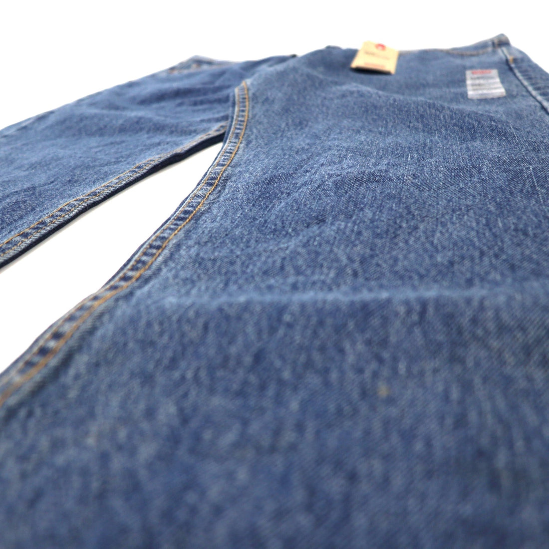 Levi's 505 Regular Straight Denim Pants Size 36 Blue Cotton Zipper Fly Unworn