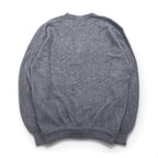 70s USA Vintage Acrylic Knit Cardigan JEFFLINKS 70年代 USA製 アクリルニット カーディガン XL グレー