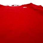 adidas originals long sleeve ringer t-shirt long T XOT red 3 stripes trefoil 3-STRIPES TEE game shirt ED7480