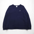 LACOSTE Pique Front V Sweatshirt, Size L, Navy, F5191, Designed in France