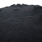 POLO RALPH LAUREN ハーフジップ スウェット XL グレー コットン スモールポニー 刺繍