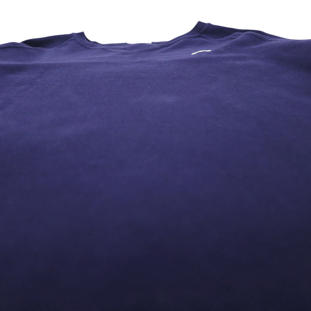 LACOSTE Pique Front V Sweatshirt, Size L, Navy, F5191, Designed in France