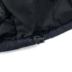 THE NORTH FACE Nuptse Down Jacket 550 Fill Power L Gray Nylon Logo Embroidery