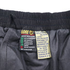 90s USA Vintage GORE-TEX Pants Tourney トラックパンツ ピーチスキン シェルパンツ ジャージ 2XL ブラック 防水 ゴアテックス