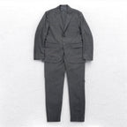 EDIFICE Active Jersey Suit Set Up S/M Gray Polyester 19-010-300-1025-1