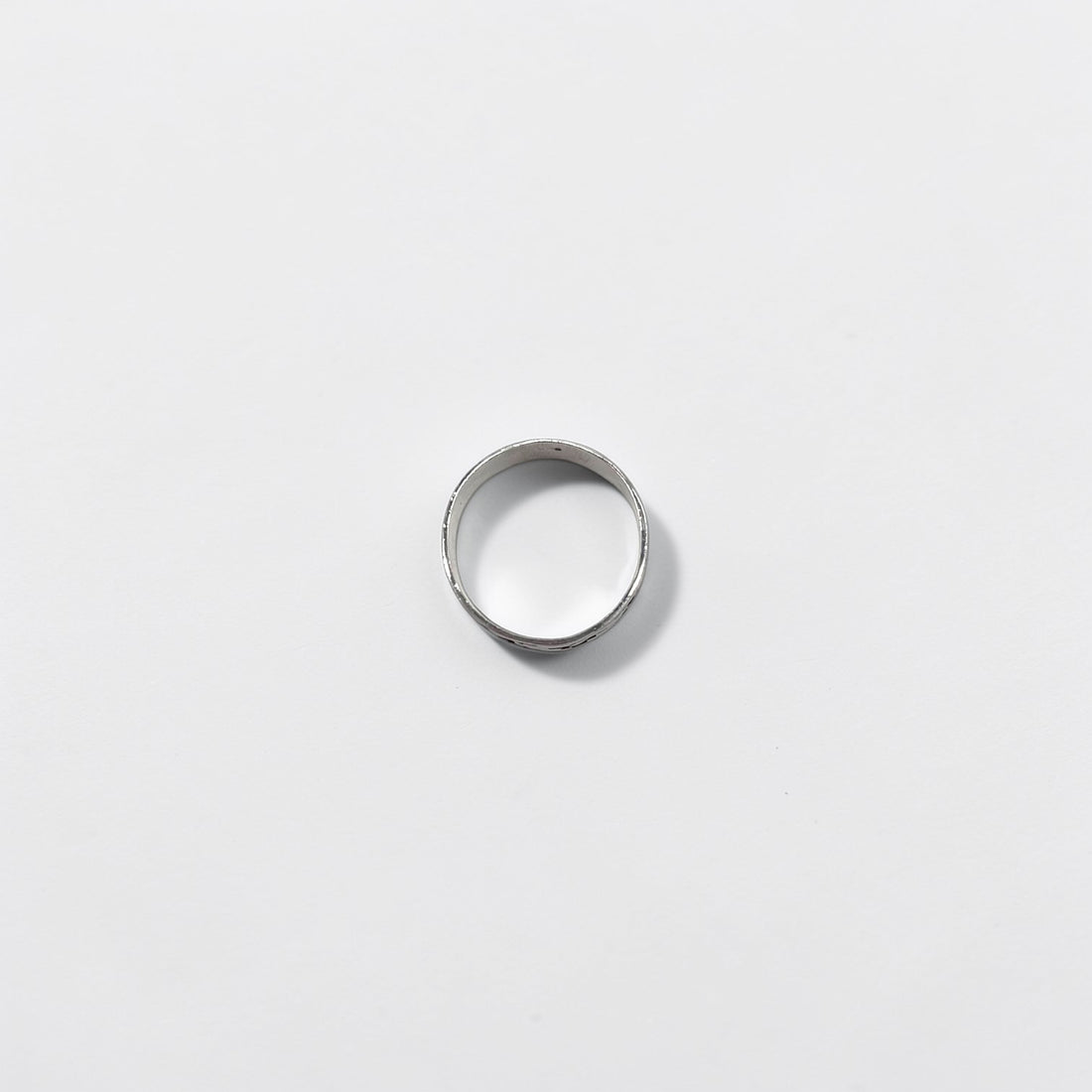 Vintage Silver 925 Ring インディアンジュエリー チマヨ柄 リング 指輪 19号 シルバー 925 ネイティブ