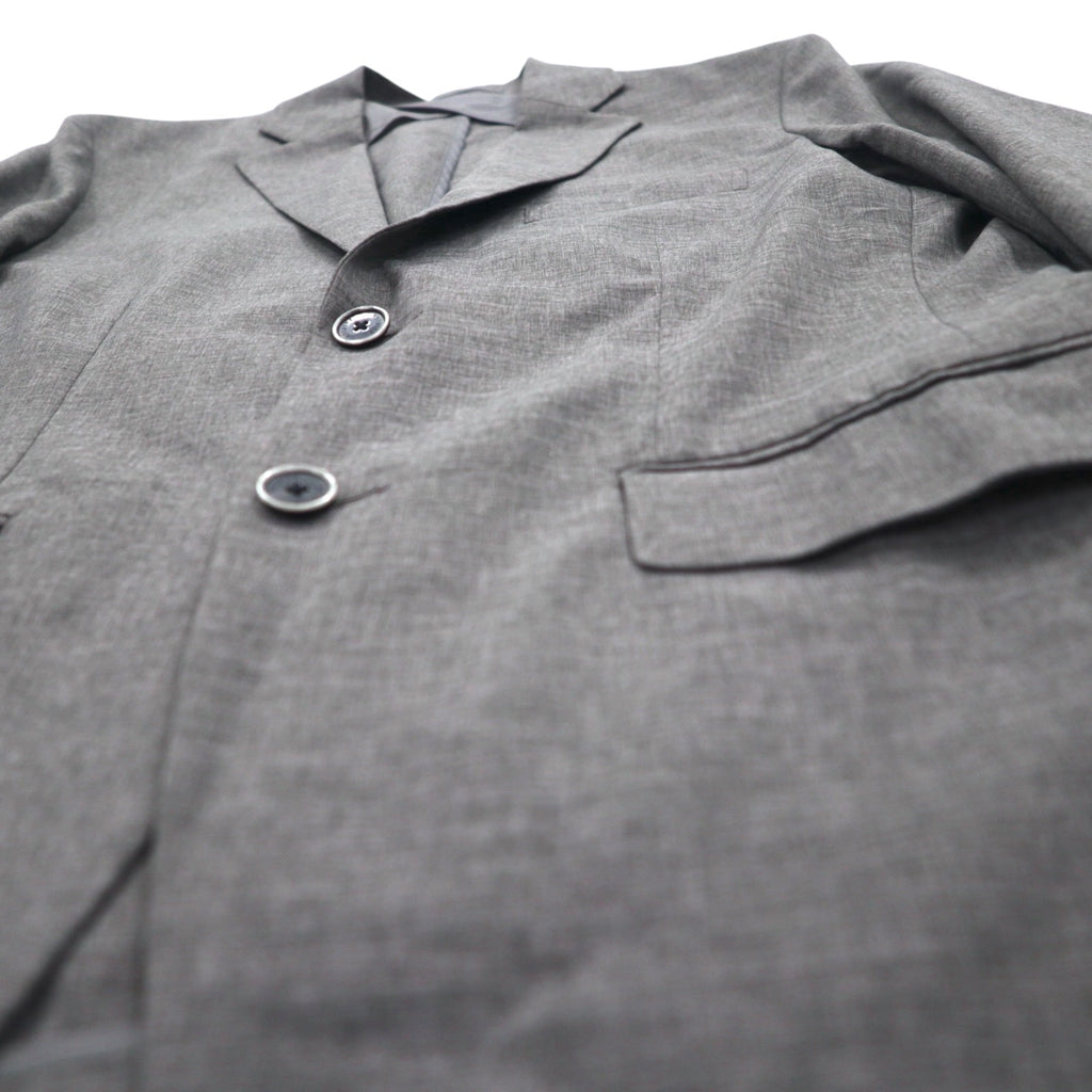 EDIFICE Active Jersey Suit Set Up S/M Gray Polyester 19-010-300-1025-1