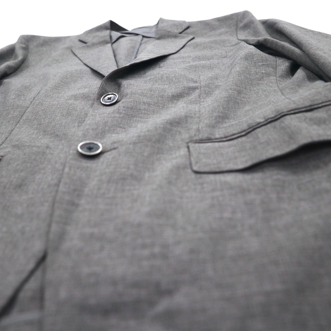 EDIFICE Active Jersey Suit Set Up S/M Gray Polyester 19-010-300-1025-1