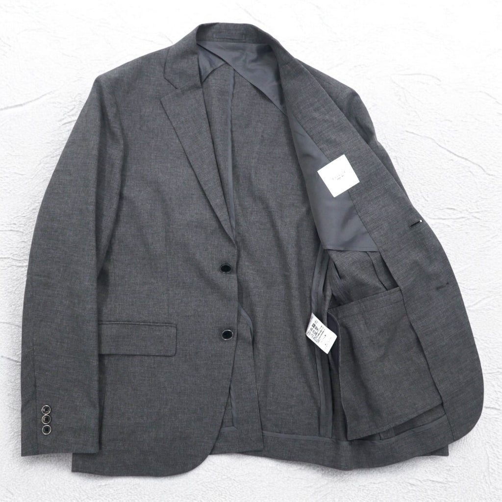 EDIFICE Active Jersey Suit Set Up S/M Gray Polyester 19-010-300-1025-1