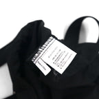 blackmeans Nylon Drawstring Bag Black Rabbit KINCHAKU 2023 Zodiac Rabbit Sid Chain