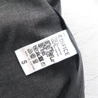 EDIFICE Active Jersey Suit Set Up S/M Gray Polyester 19-010-300-1025-1