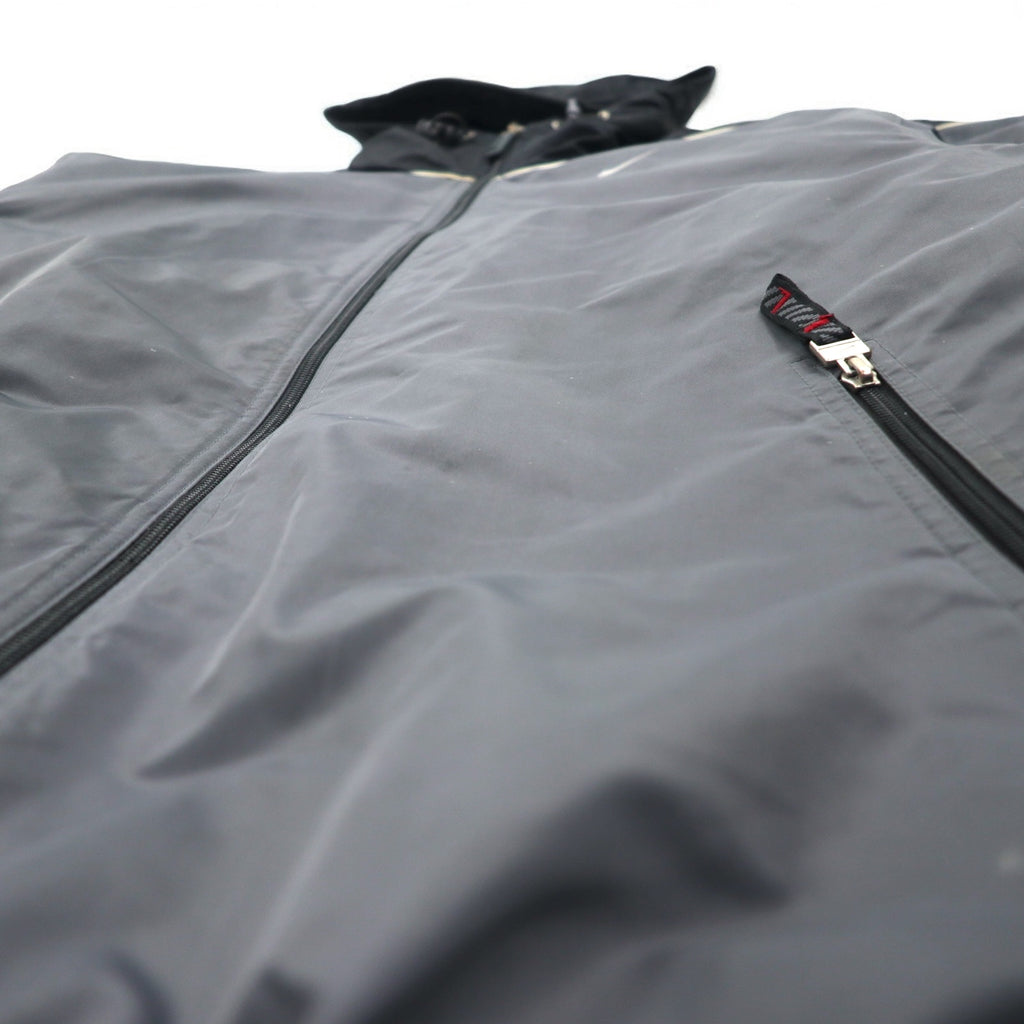 NIKE 00s ​​Nylon Jacket Insulation Parka L Silver Padded Swoosh Logo