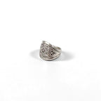 Vintage Sterling Silver 925 Ring シルバー リング 指輪 15号 インディアンジュエリー スタンプワーク ネイティブ
