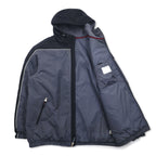 NIKE 00s ​​Nylon Jacket Insulation Parka L Silver Padded Swoosh Logo