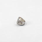 Vintage Sterling Silver 925 Ring シルバー リング 指輪 15号 インディアンジュエリー スタンプワーク ネイティブ