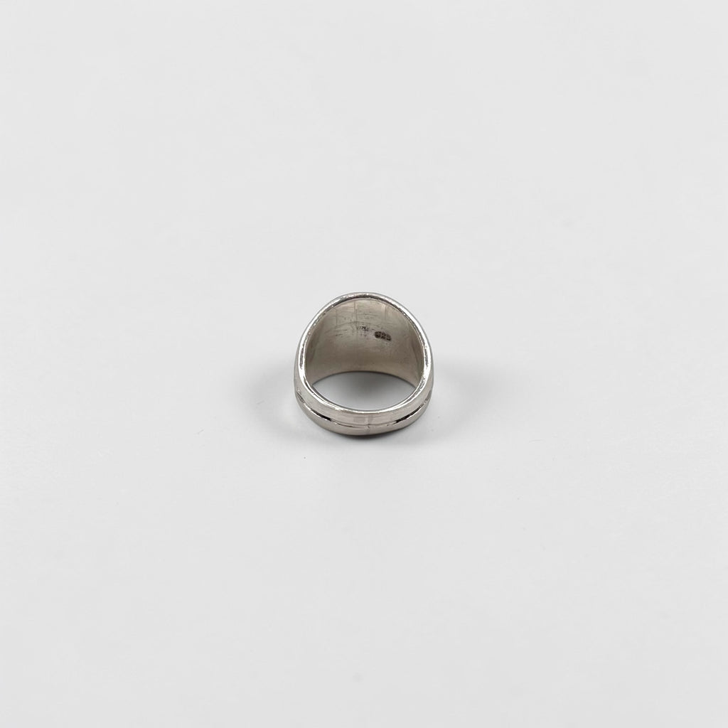 Vintage Sterling Silver 925 Ring シルバー リング 指輪 15号 インディアンジュエリー スタンプワーク ネイティブ