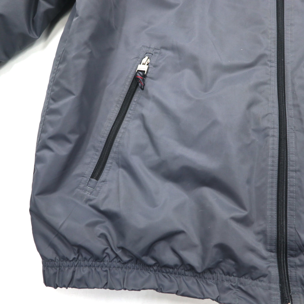 NIKE 00s ​​Nylon Jacket Insulation Parka L Silver Padded Swoosh Logo