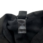 THE NORTH FACE ポーラテック POLARTEC フリースジャケット L ブラック ポリエステル ロゴ刺繍 ドローコード