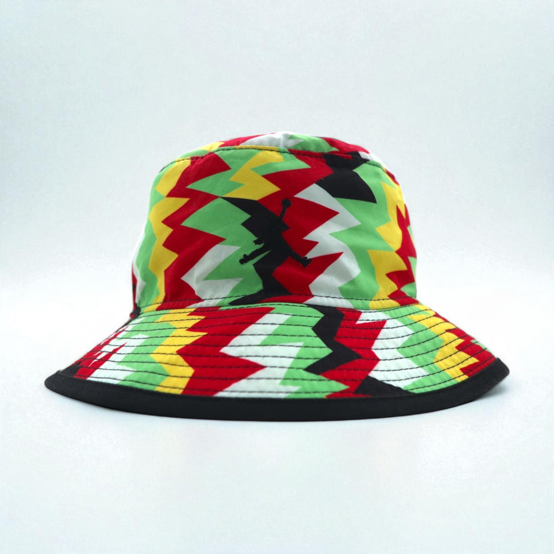 JORDAN BRAND ( NIKE ) バケットハット 幾何学 ラスタカラー マルチカラー Geometric Bucket Hat 776312-657 ジャンプマン