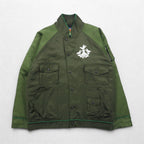 blackmeans Impermanence of All Things Souvenir Jacket Sukajan L Khaki Rayon Padding PANTA RHEI Made in Japan