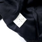 KENZO Double Tweed Tailored Jacket M Gray Wool Old Made in Japan