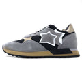 日本然リトテ-古着オンライン-Atlantic STARS ドラコ スニーカー 27-27.5cm グレー スエード レザー DRACO-Atlantic STARS Draco Sneakers 27-US9.5 Gray suede leather DRACO