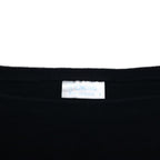 ORCIVAL French-made Basque Shirt, Boat Neck, Long, Black, Cotton, H19, 954047