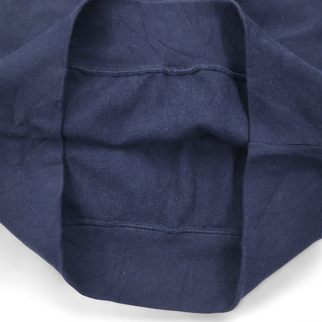 Champion Reverse Weave Sweatshirt, XL, Navy, College Print, Blue Single Tag, Reprint, Made in El Salvador