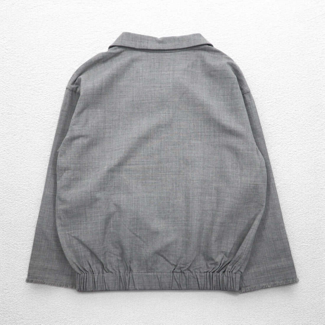 CLASS Wool Stretch Pullover Jacket M Gray Double Pocket CBFA20UNIB