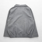 CLASS Wool Stretch Pullover Jacket M Gray Double Pocket CBFA20UNIB