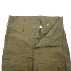 Czech Army M-85 Military Double Knee Cargo Pants, XL, Khaki, Cotton