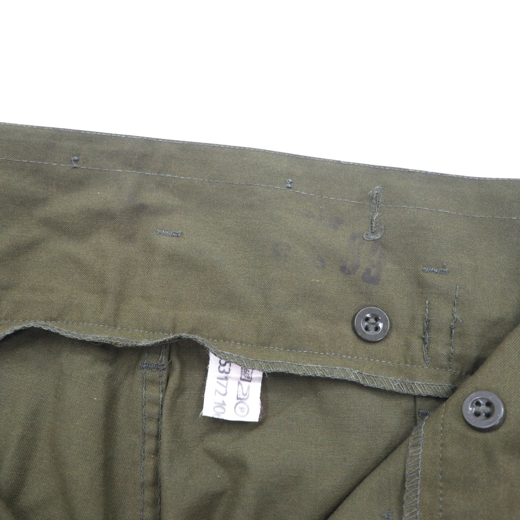 Czech Army M-85 Military Double Knee Cargo Pants, XL, Khaki, Cotton