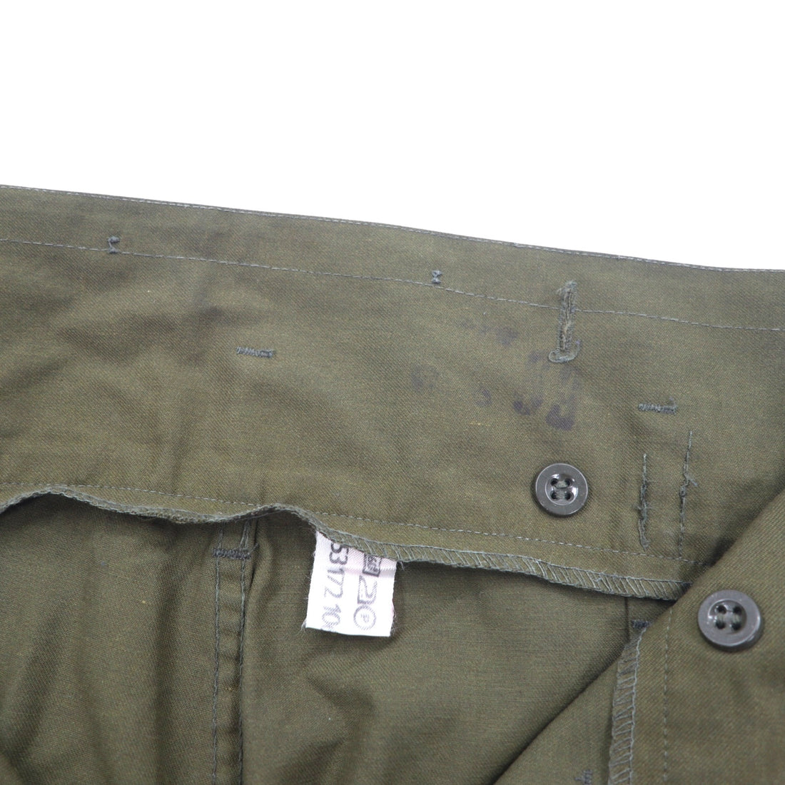 Czech Army M-85 Military Double Knee Cargo Pants, XL, Khaki, Cotton
