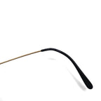 CELINE Vintage Oval Sunglasses in Gold Metal, 53-19-147