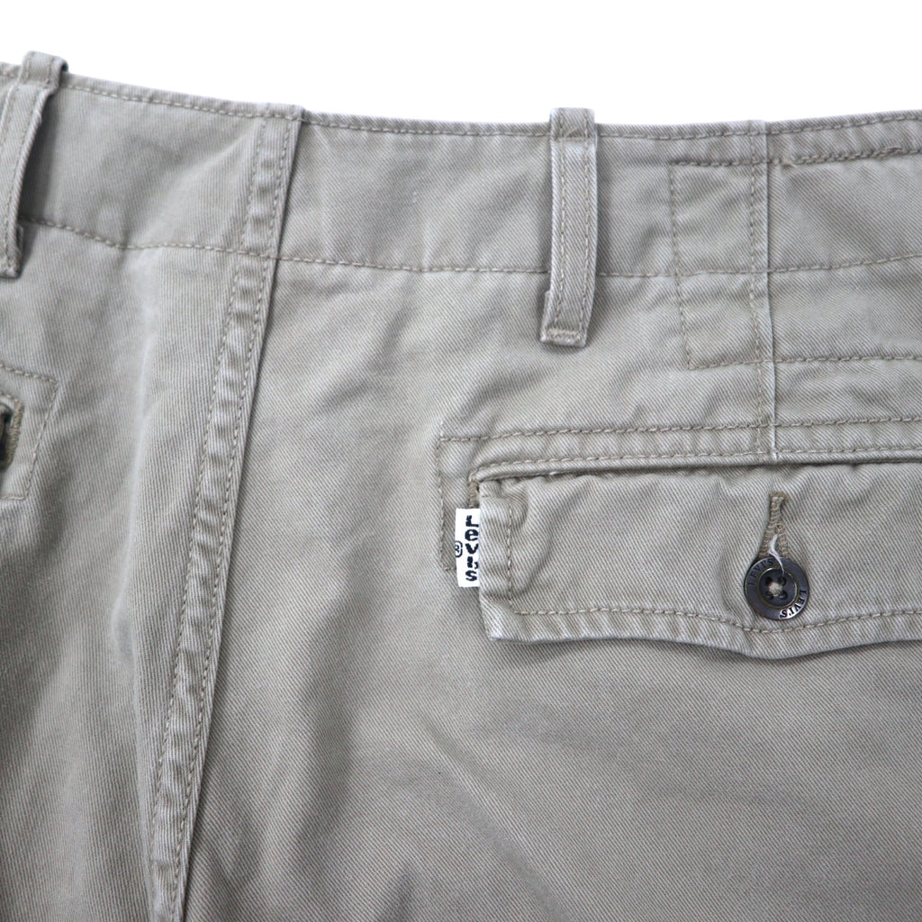 Levis Cargo Shorts, Half Pants, Size 33, Beige, Cotton, ACE Cargo Shorts